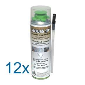 SYLEX - Mousse expansive PU 0,1C 500ml - Mousse de polyuréthanne mono  composante avec gaz propulseur Fac - Livraison gratuite dès 120€